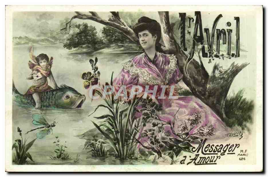Février — Messager d'Amour — M.F. PARIS 626
