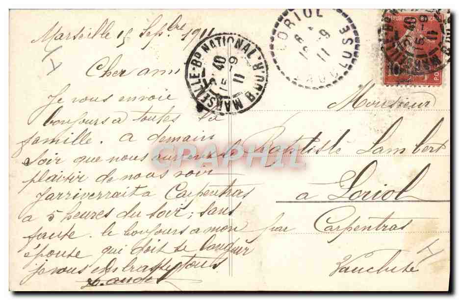 CPA Fantaisie Femme Bains de mer — Rückseite