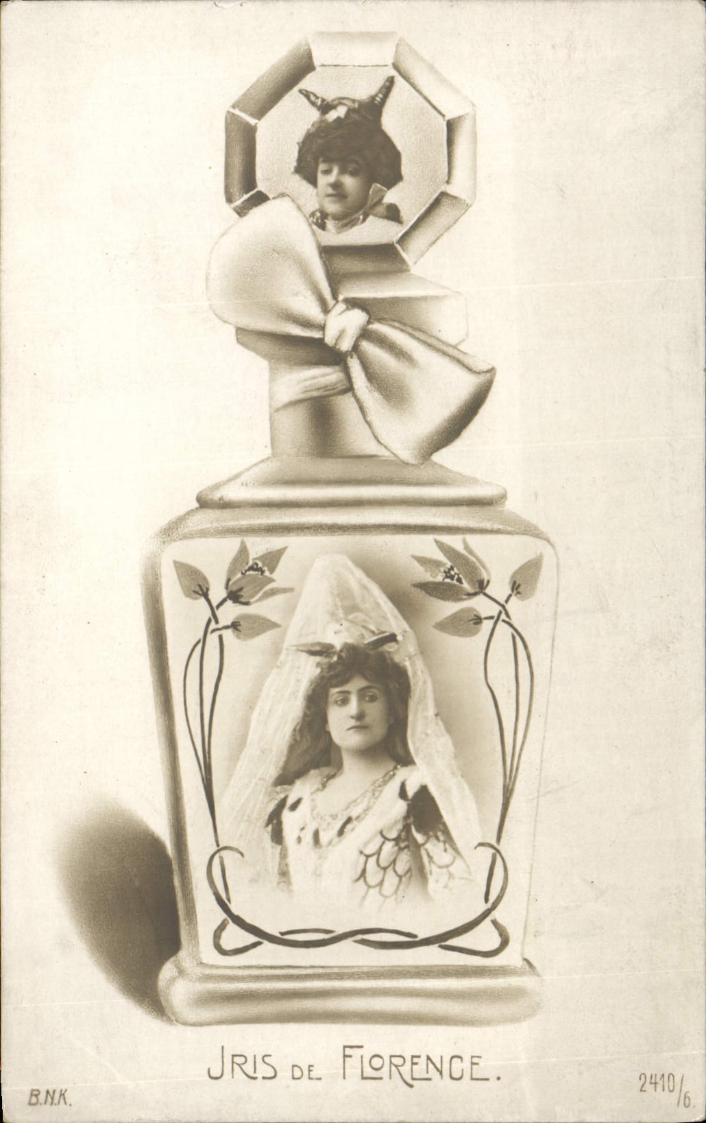 CPA Fantaisie Femme Jris de Florence 