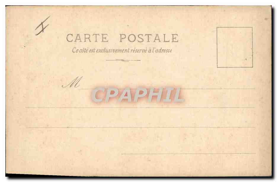 CPA Fantaisie Femmes Domino — Verso
