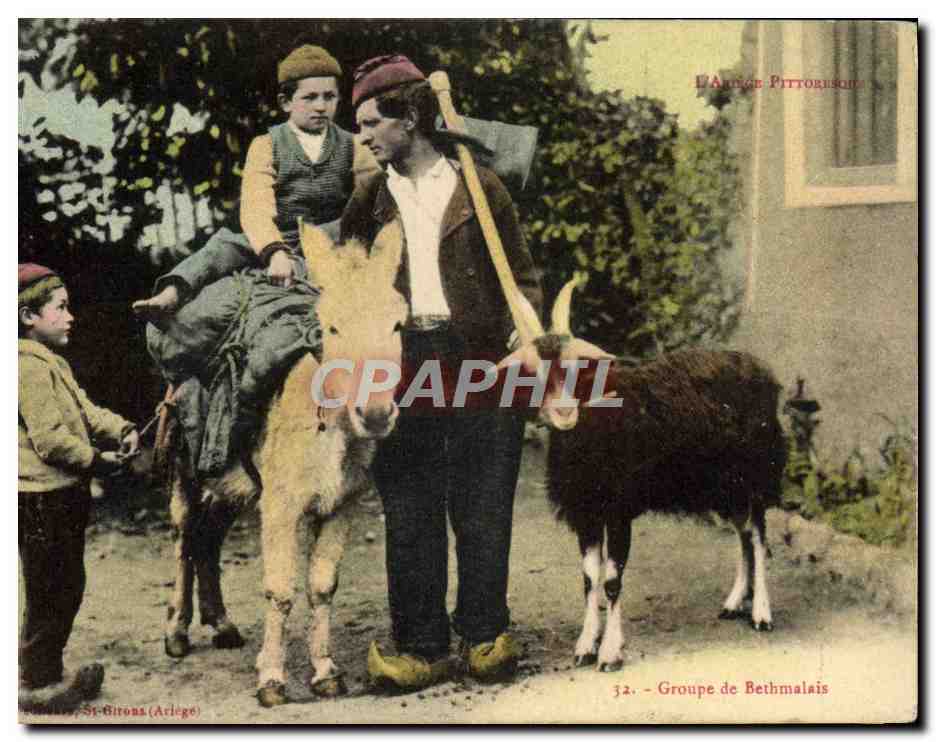 Groupe de Bethmalais — St-Girons (Ariège) — L'Ange Pittorique, n°32