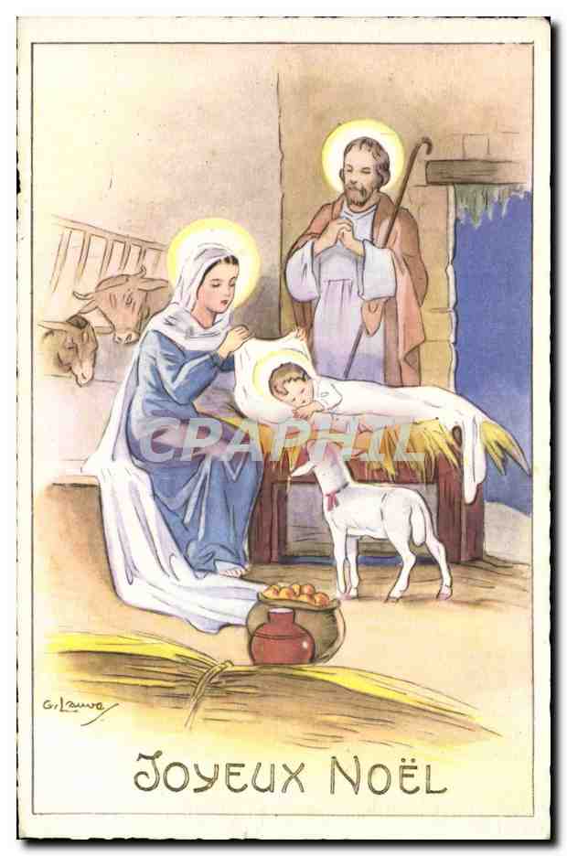 CPA Fantaisie Illustrateur Noel