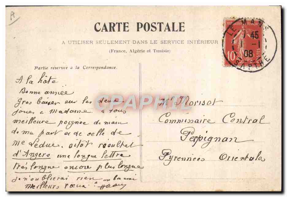 CPA Fantaisie Illustrateur Devouement Automobile  — Rückseite