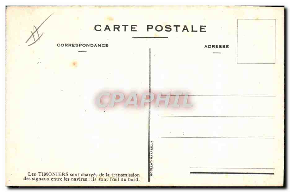 Timoniers sur un navire — illustration humoristique — Moullot-Marsillle — Reverso