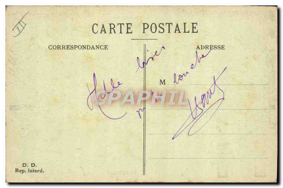 CPA Militaria Musique Trombone Trompette Violoncelle — Rückseite