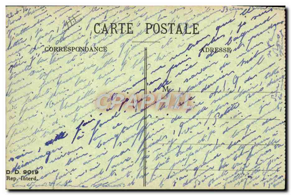 CPA Militaria Service en campagne  — Rückseite