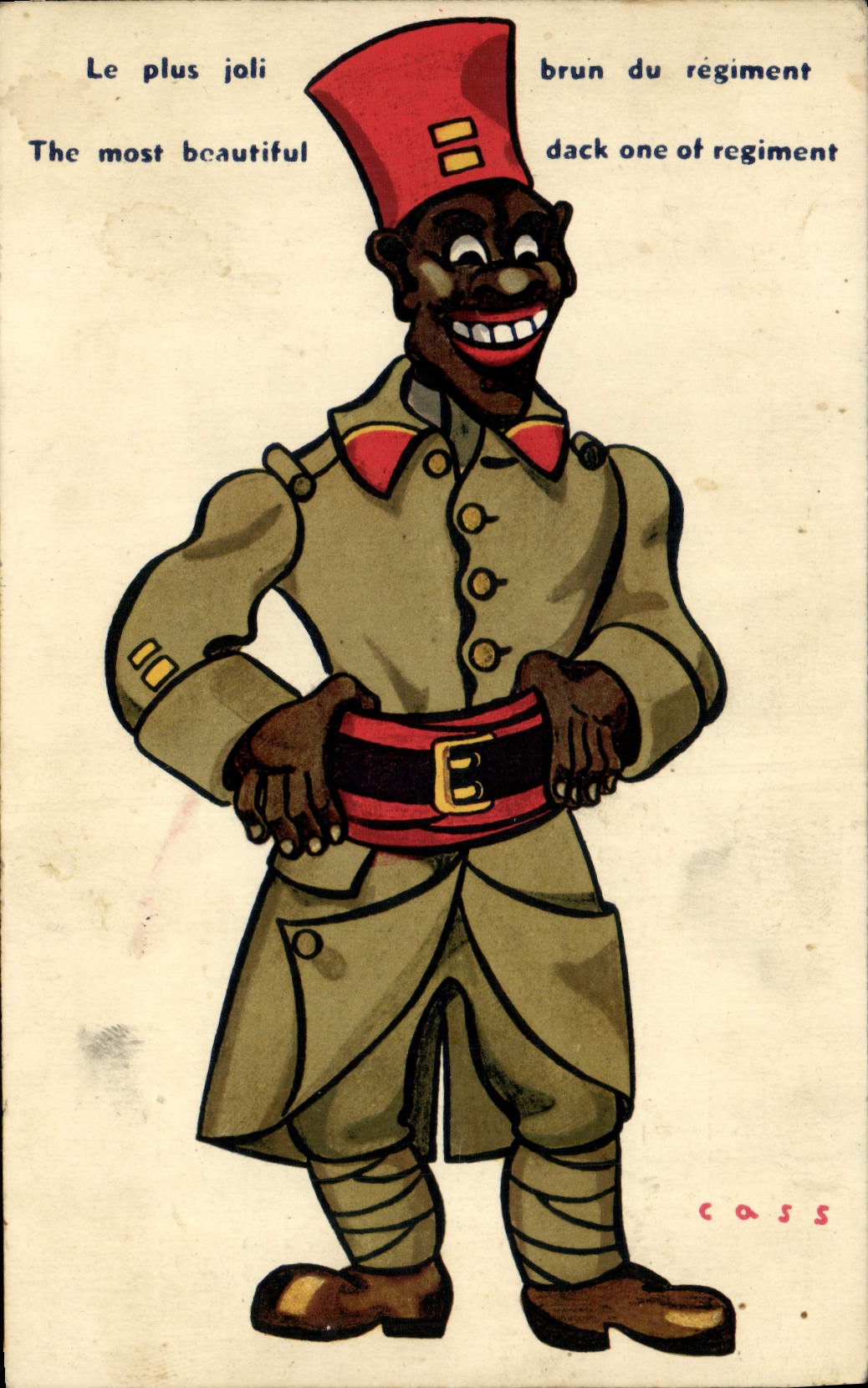 CPA Militaria Illustrateur Cass