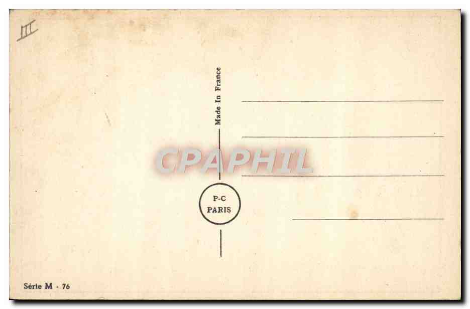 CPA Militaria General — Rückseite
