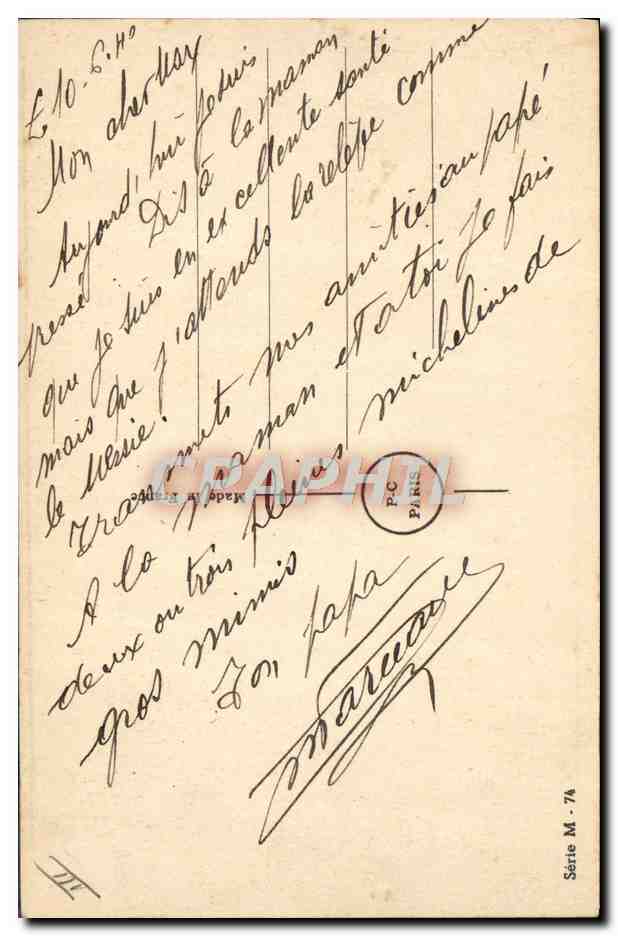 CPA Militaria Docteur  — Rückseite