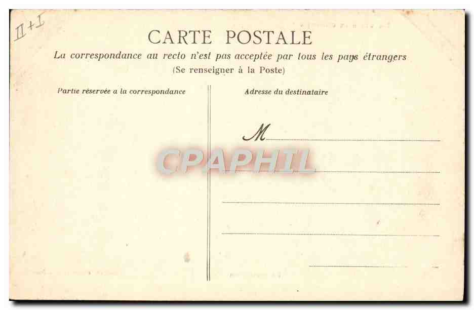 CPA Folklore La vie aux champs En permission Soldat Militaria  — Verso