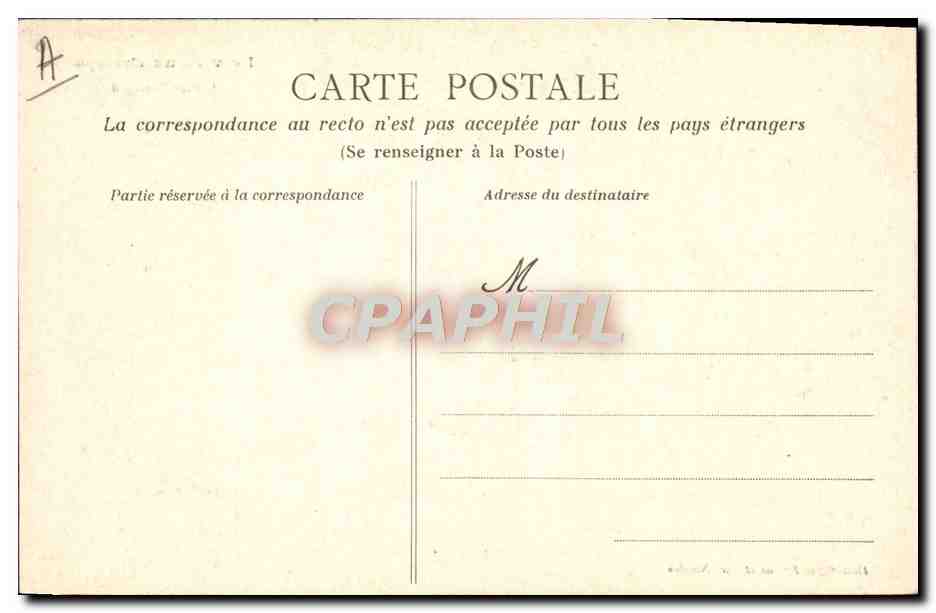 CPA Folklore La vie aux champs Colin Maillard  — Verso