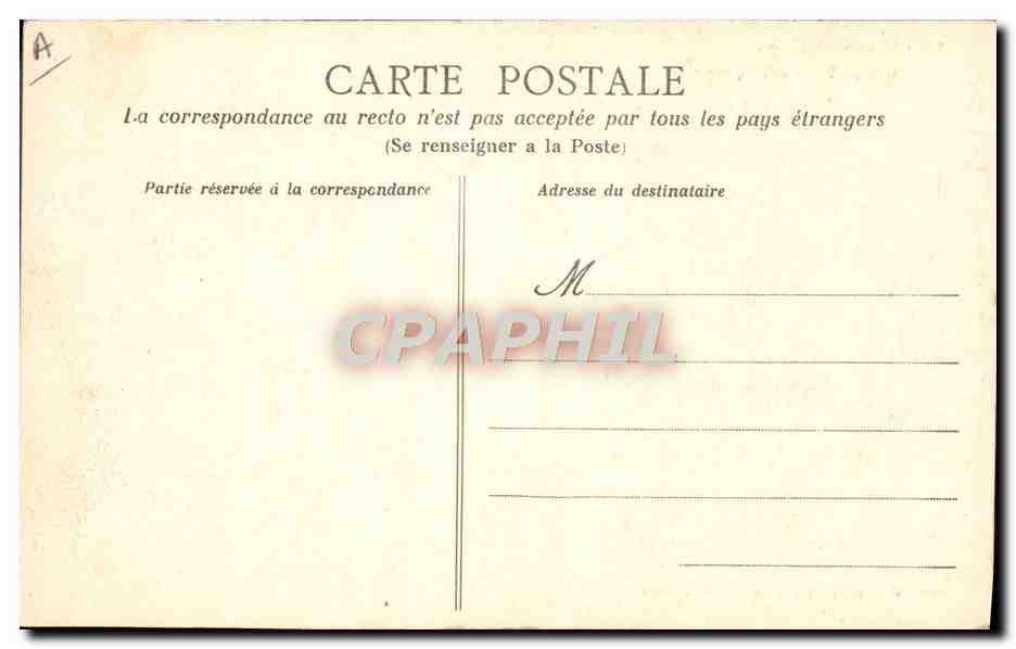 CPA Folklore La vie aux champs Une partie de balancoire  — Verso