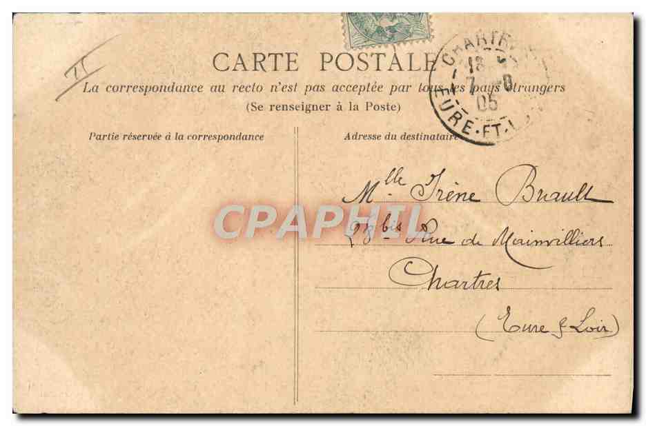 CPA Folklore La vie aux champs Les bruleuses d'herbes  — Verso