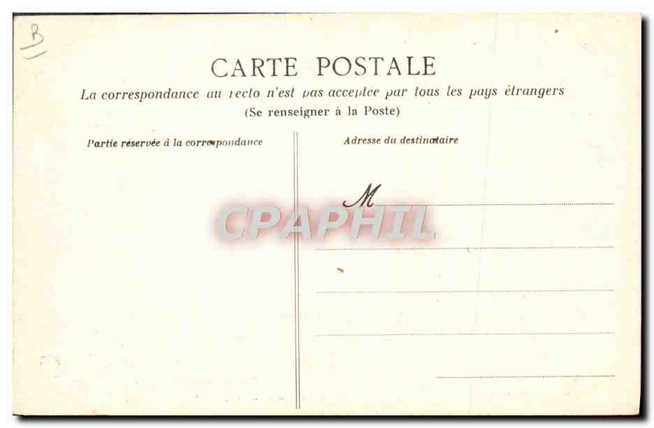 CPA Folklore La vie aux champs la tasse de lait Vache  — Verso