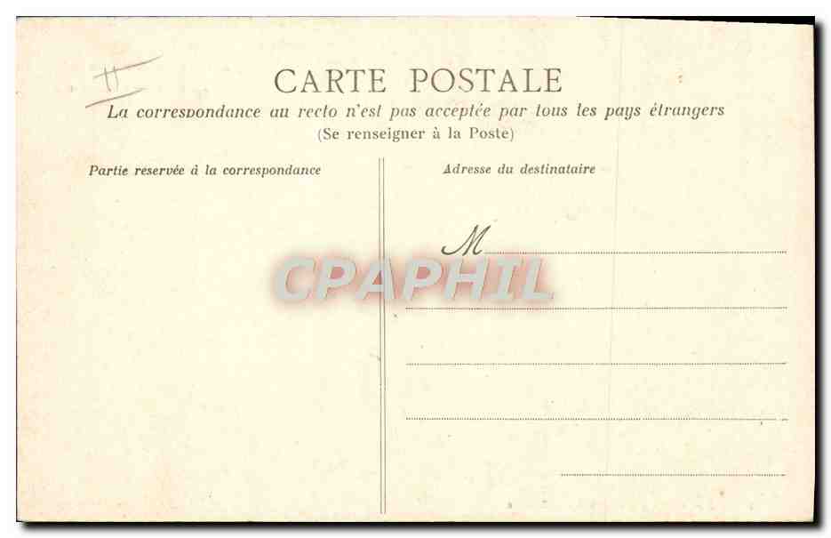 CPA Folklore La vie aux champs Les dames du chateau Cheval — Verso