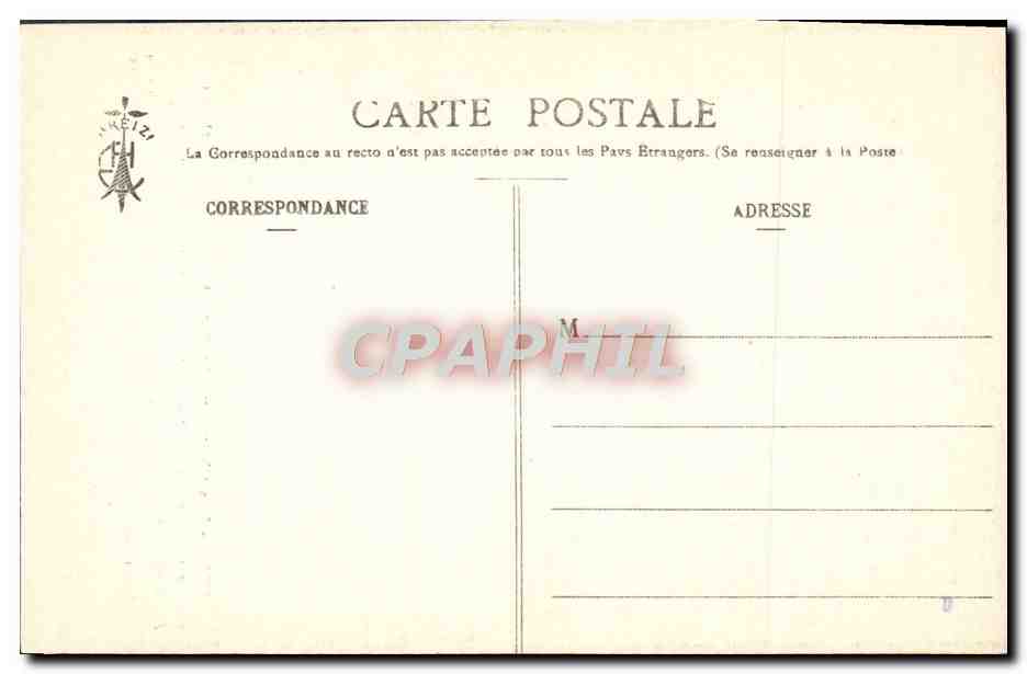 CPA Folklore Les chansons de Botrel  — Verso