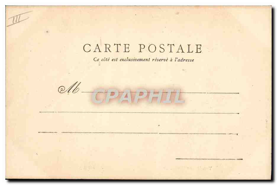 CPA Folklore Tendresse bretonne  — Verso