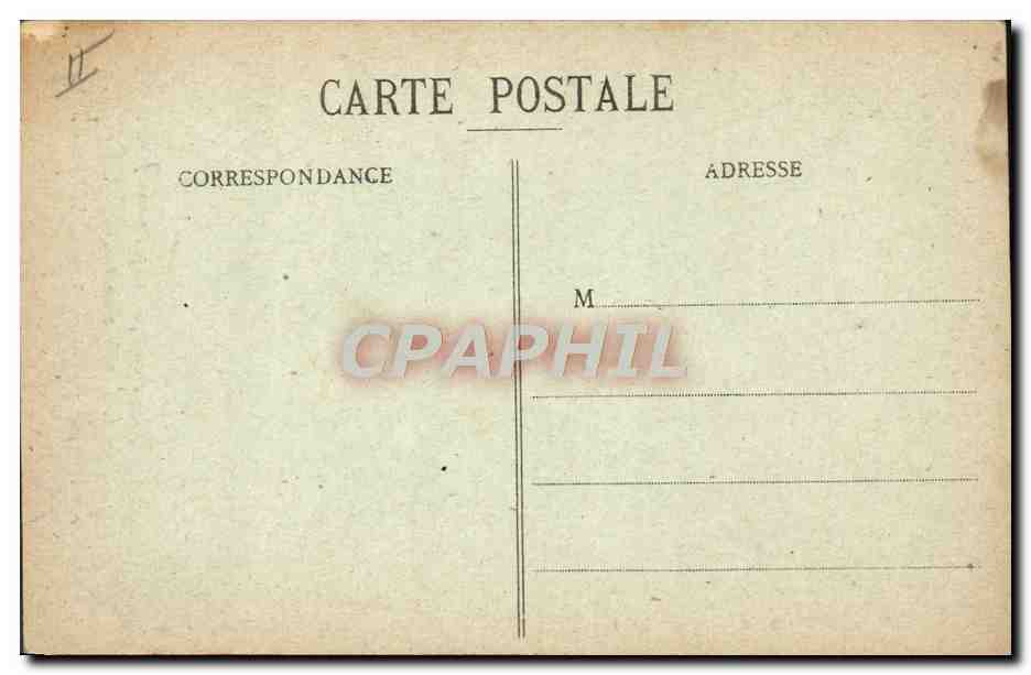 CPA Folklore Enfants  — Verso
