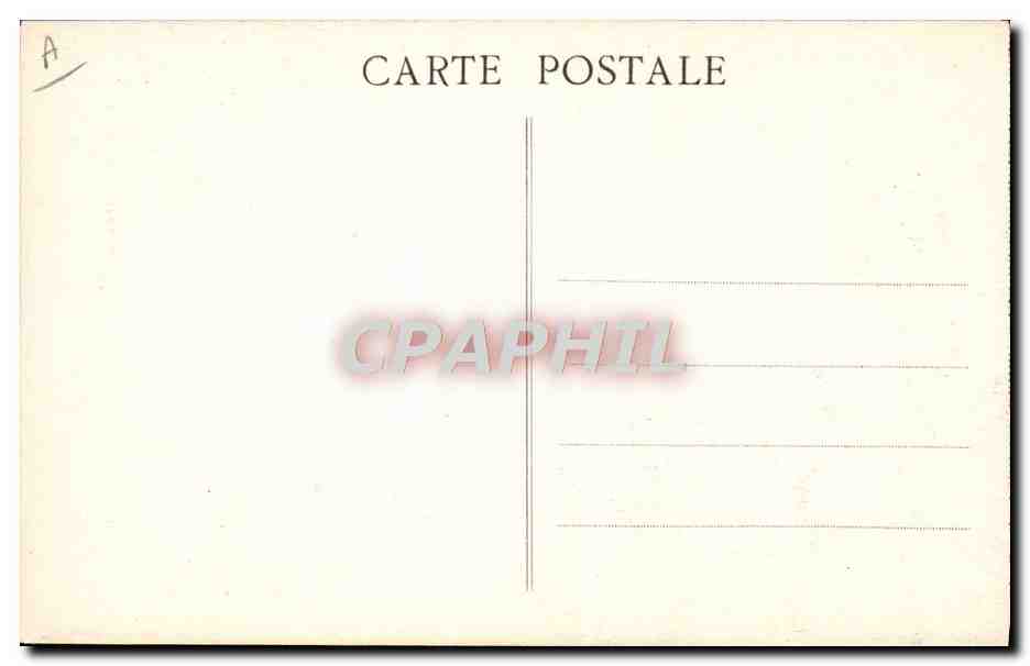 CPA Folklore La Gavotte Danses bretonnes  — Rückseite
