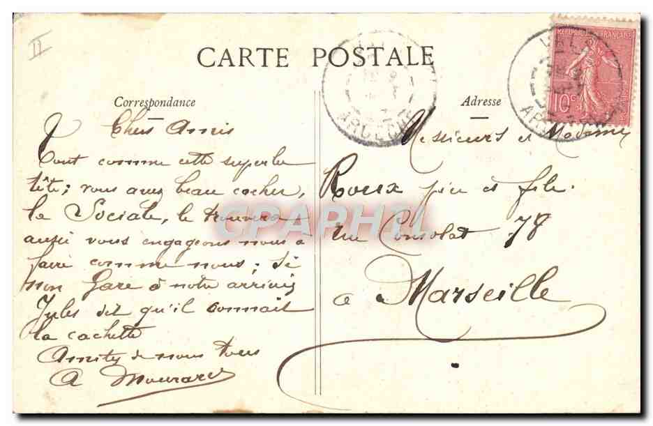 Avarice — Pécunies Capitaulx — Phototypie A. Bergeret & Cie, Nancy — Rückseite