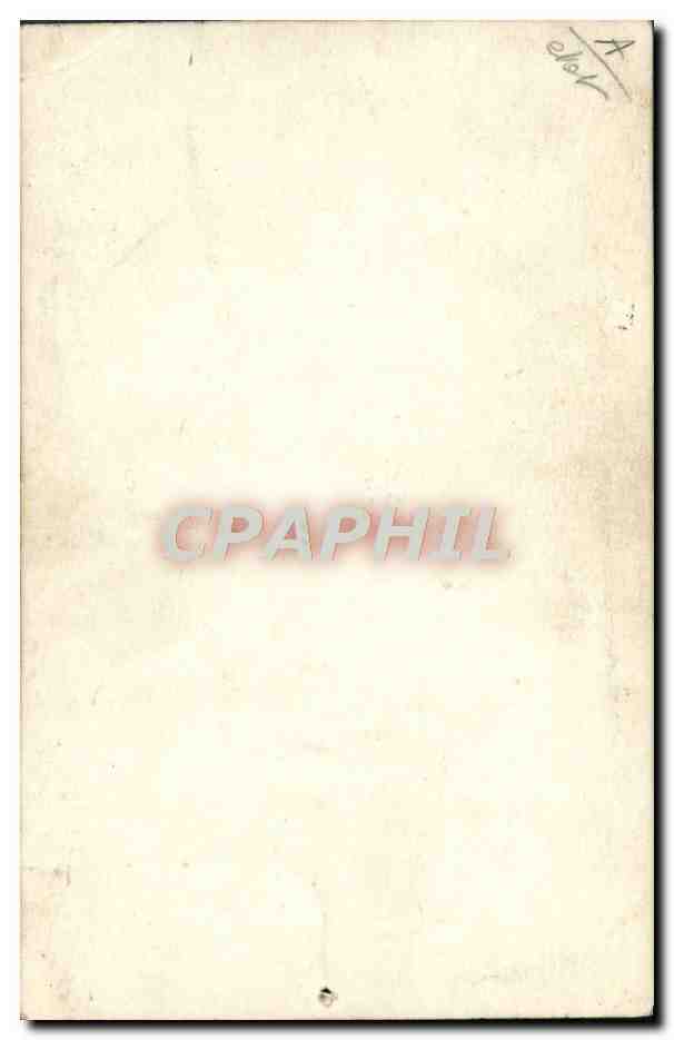 Tarjeta postal antigua Mujer Diablo Mujer desnuda erótica — Reverso