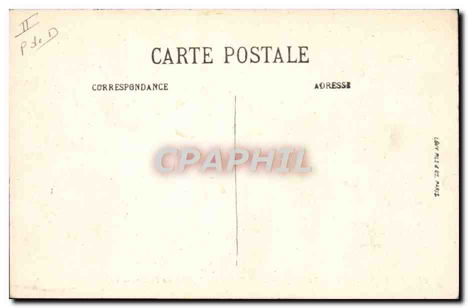 LE MONT-DORÉ — La Vallée du Mont-Dore et les Aiguilles du Diable — LL. — n° 91 — Rückseite