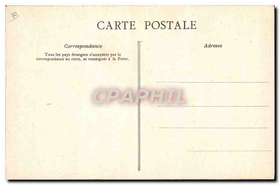 CPA Cartes geographiques Chocolaterie d'Aiguebelle Eure et Loir Chateau de Chateaudun — Rückseite