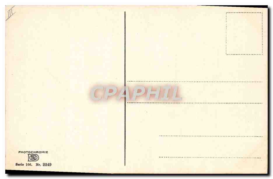 CPA Folklore Glaneuses Paysans — Verso