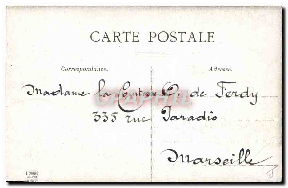CPA Folklore la rentree des foins — Rückseite