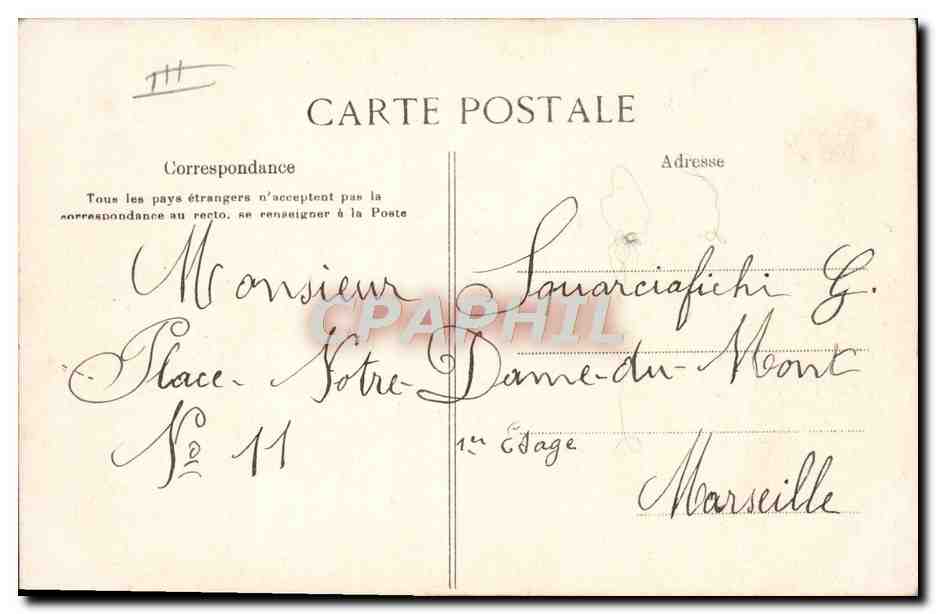 CPA Folklore Semer du ble est servir son pays Boeufs Labour — Rückseite