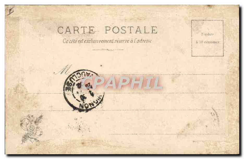 CPA Bateau Peche Salon 1901 Peti Jean Dunkerque  — Verso