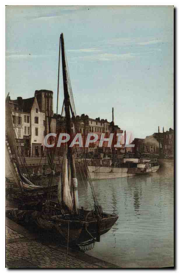 Port de La Rochelle vers le Quai Duperré — Éditions Artistiques R. Bergevin