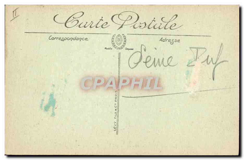 Trouville — Le Casino vu de la Jetée de Deauville — LL. n°32 — Verso