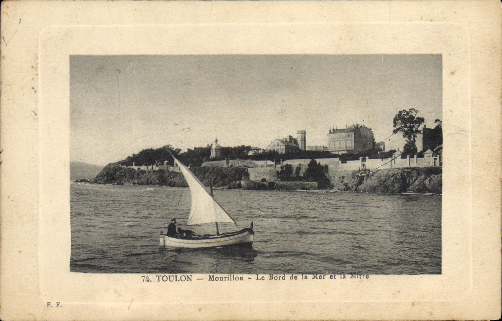 Toulon — Mourillon — Le Bord de la Mer et la Mitre — F.F. n°74