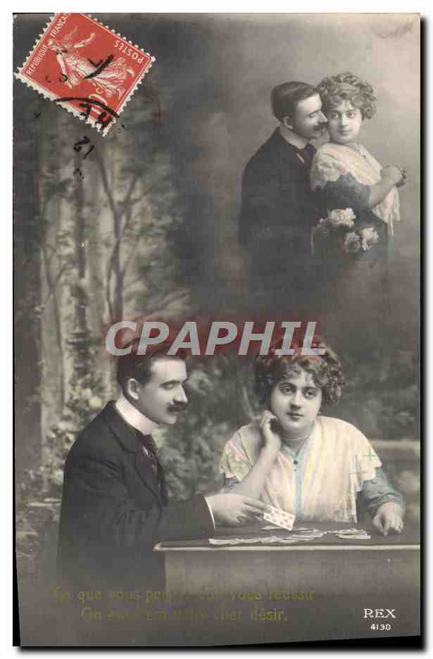 CPA Fantaisie Femme 
