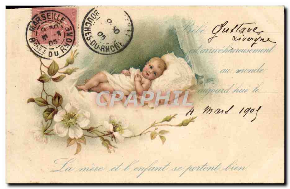 CPA Fantaisie Enfant Bebe Gustave Livergne 
