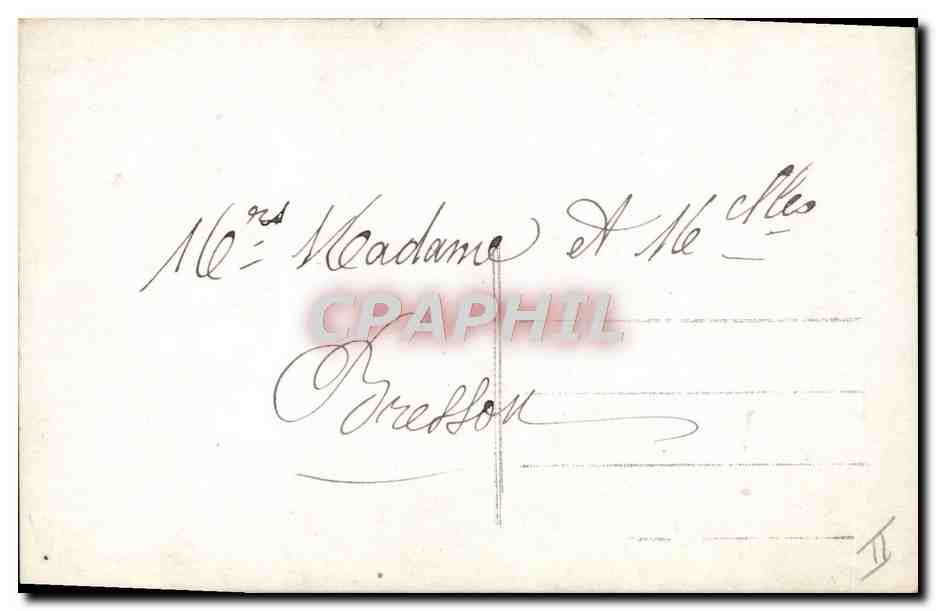 CPA Fantaisie Enfant Bebe Marseille — Rückseite
