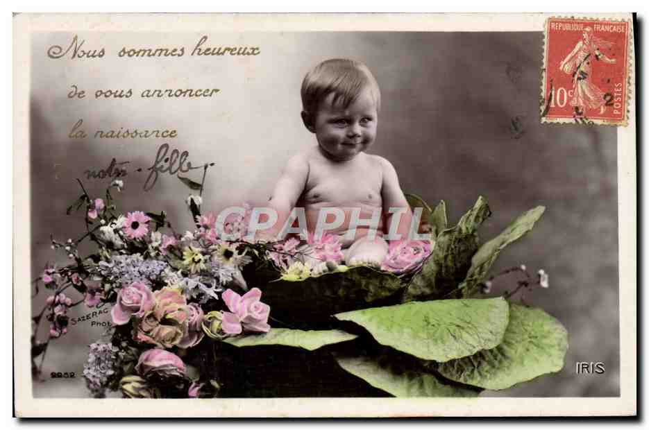 CPA Fantaisie Enfant Bebe