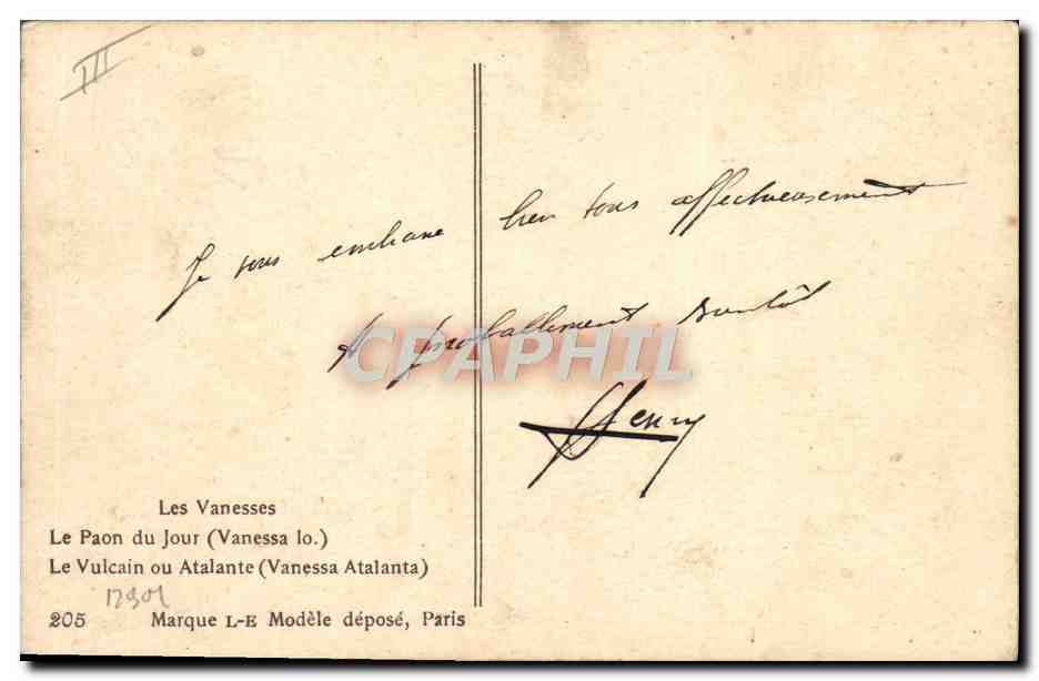 Deux papillons — Alillot — n°205 — Reverso