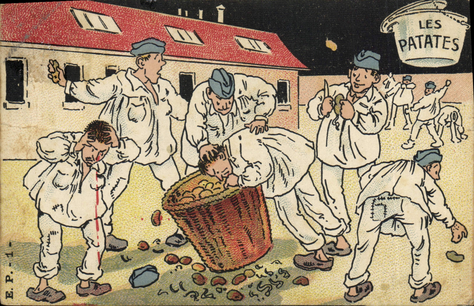 Les Patates — E.P.-1 — Éditions de la Poste