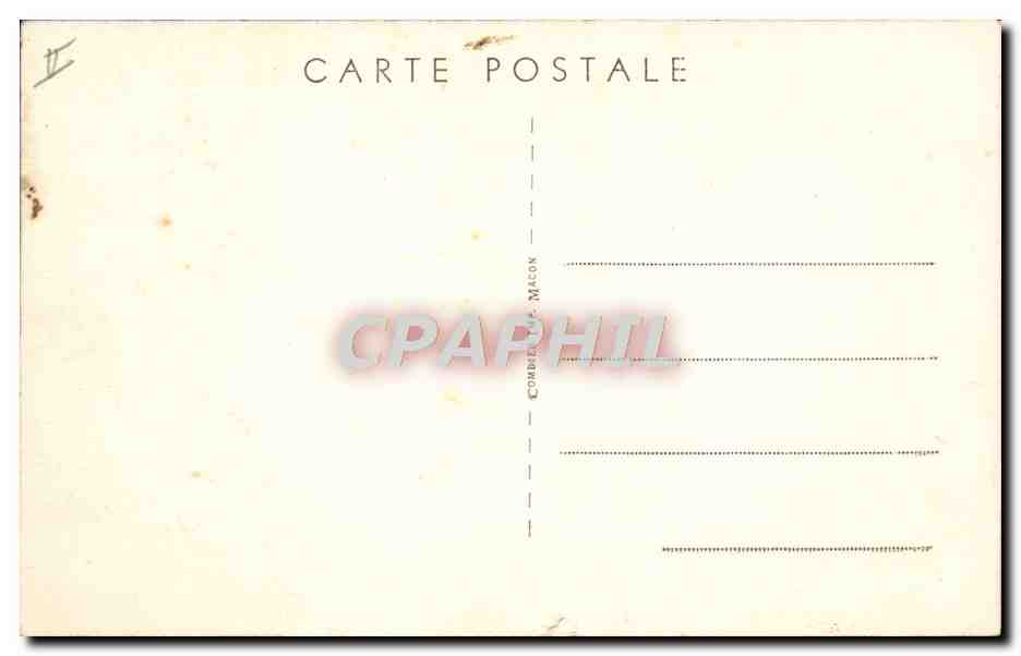 Scène militaire à la caserne — Propos et croquis amusants — Éditeur Combreaux-Macon — Verso