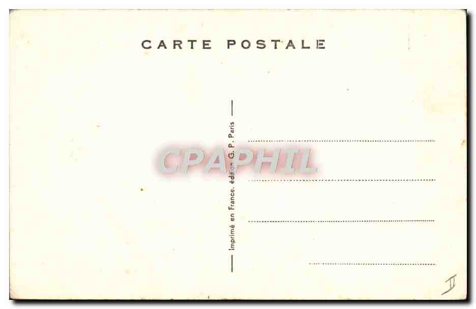 La Sieste — Soldat endormi sous un arbre, oiseau dans le nid — édition G. P. Paris — Verso
