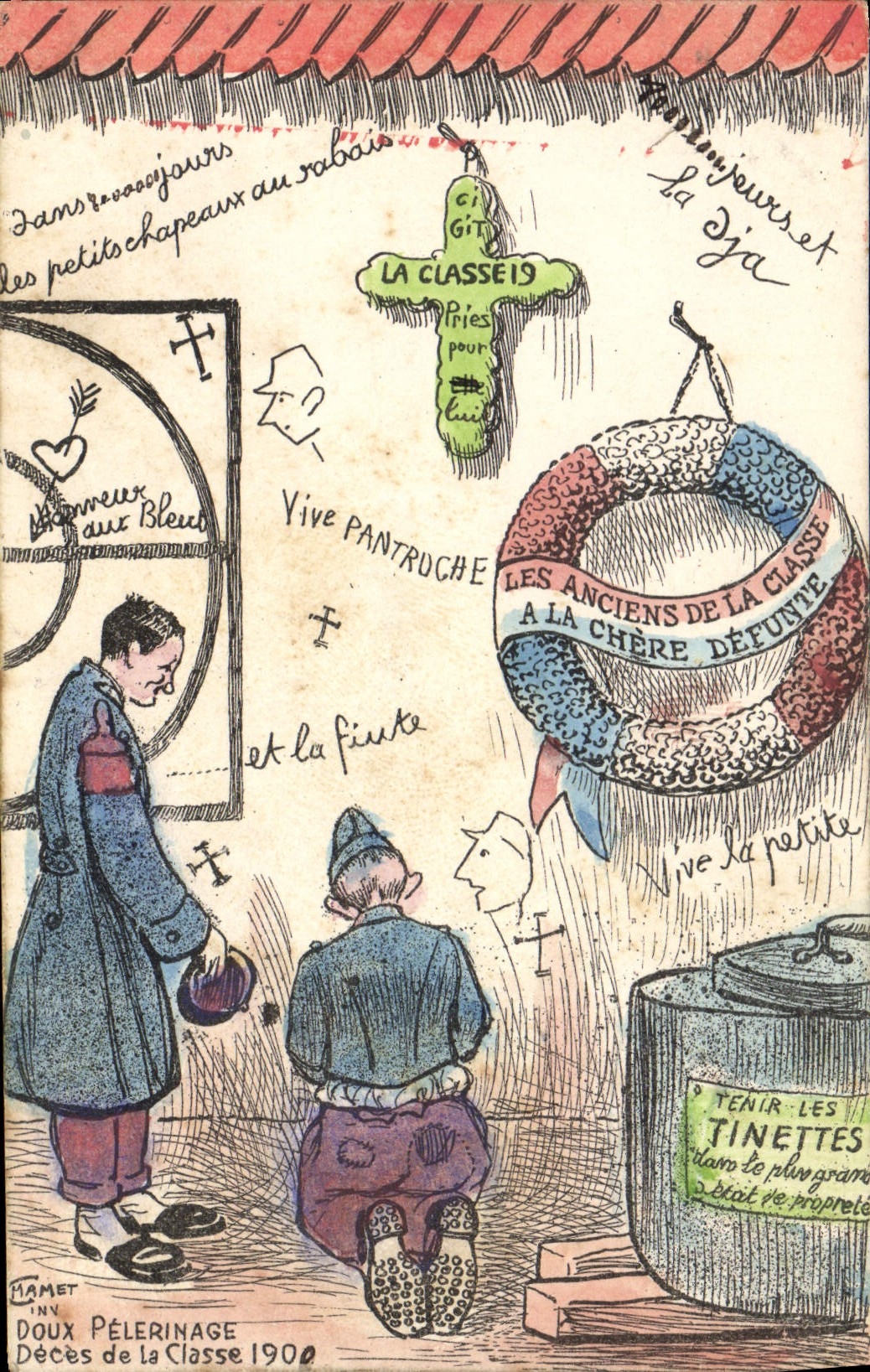 Doux Pèlerinage — Décès de la Classe 1900 — Hamet, éditeur