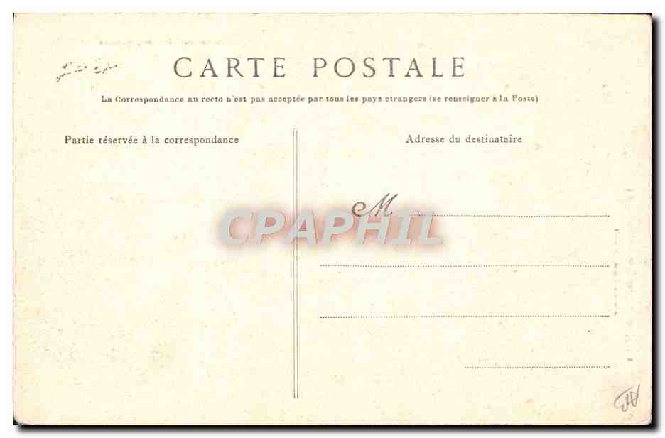 CPA Folklore Confort La signature de Monsieur le MAire  — Verso