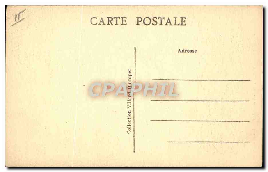 CPA Folklore Maries de Bannalec Etude de costumes Mariage  — Verso