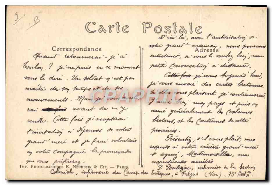 CPA Folklore Noce bretonne au pays de Cornouailles Sortie de l'eglise — Verso