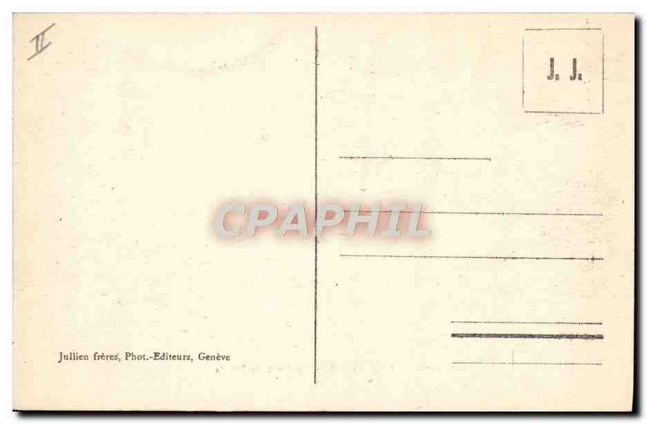 St-Gervais - Le Pont du Diable — J. J. 1970 — Achterkant
