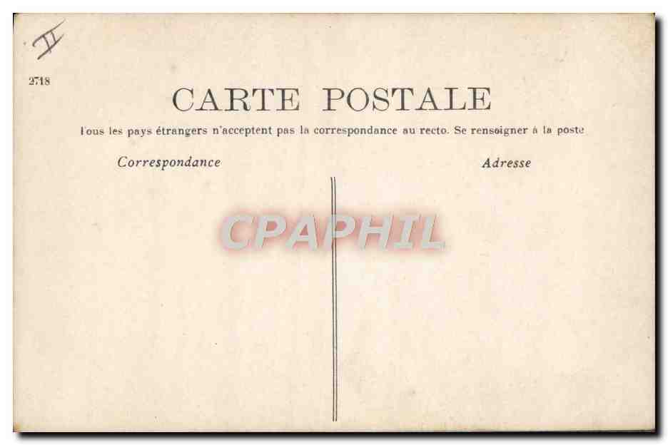 CPA Diable Faust  — Rückseite