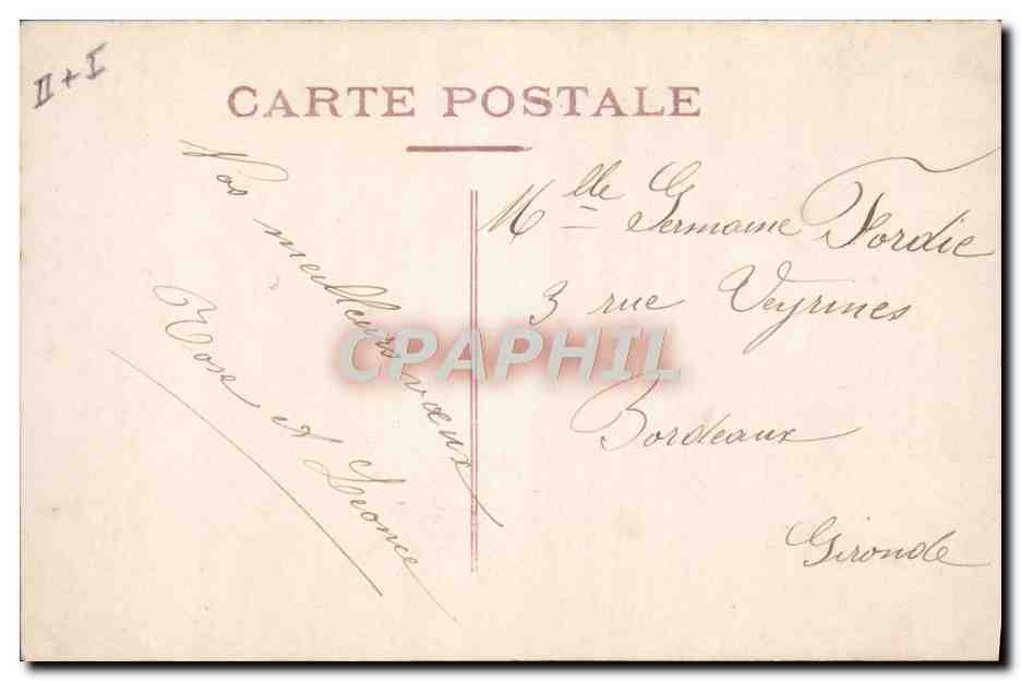CPA Telephone Fantaisie Enfant — Rückseite