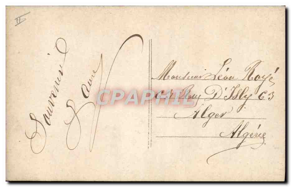 CPA Telephone Fantaisie Enfant — Verso